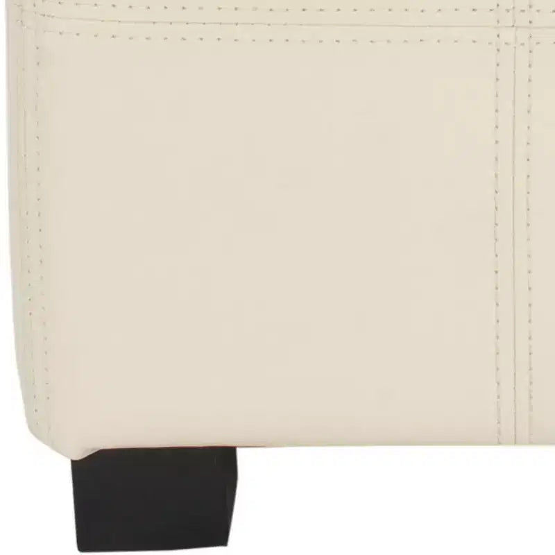 Pouf Contenitore Trapuntato Maiden Square - HUD8231 - Safavieh Couture
