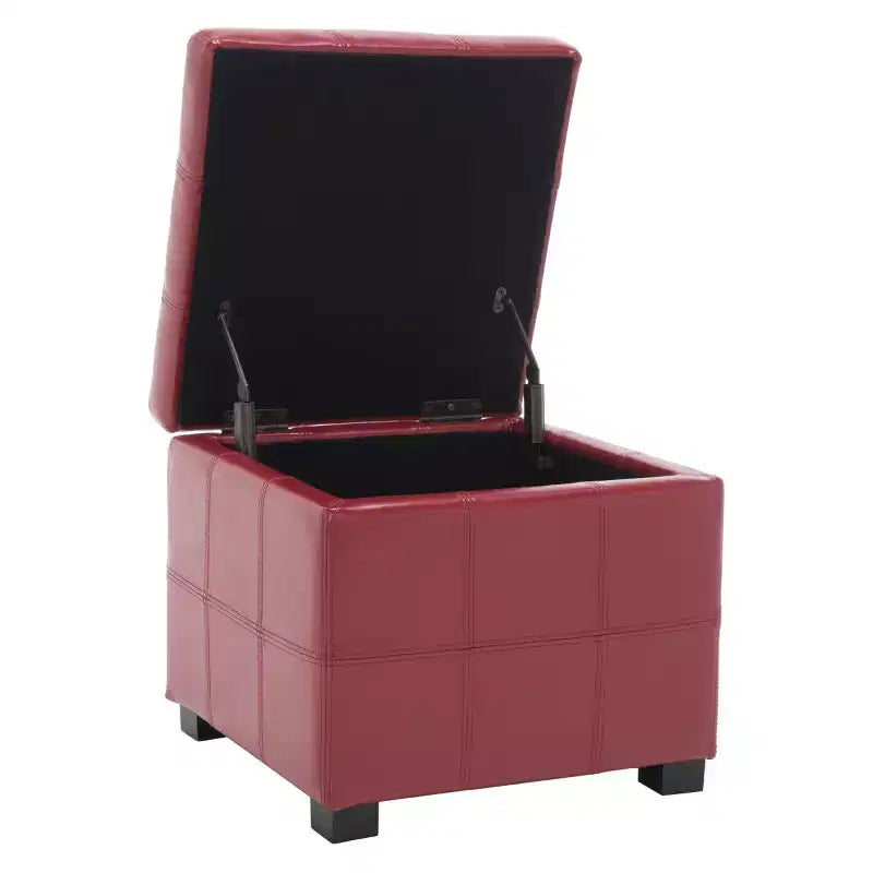 Pouf Contenitore Trapuntato Maiden Square - HUD8231 - Safavieh Couture
