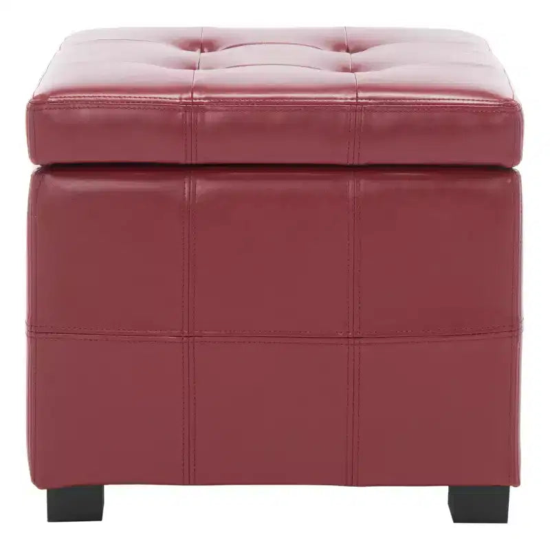 Pouf Contenitore Trapuntato Maiden Square - HUD8231 - Safavieh Couture