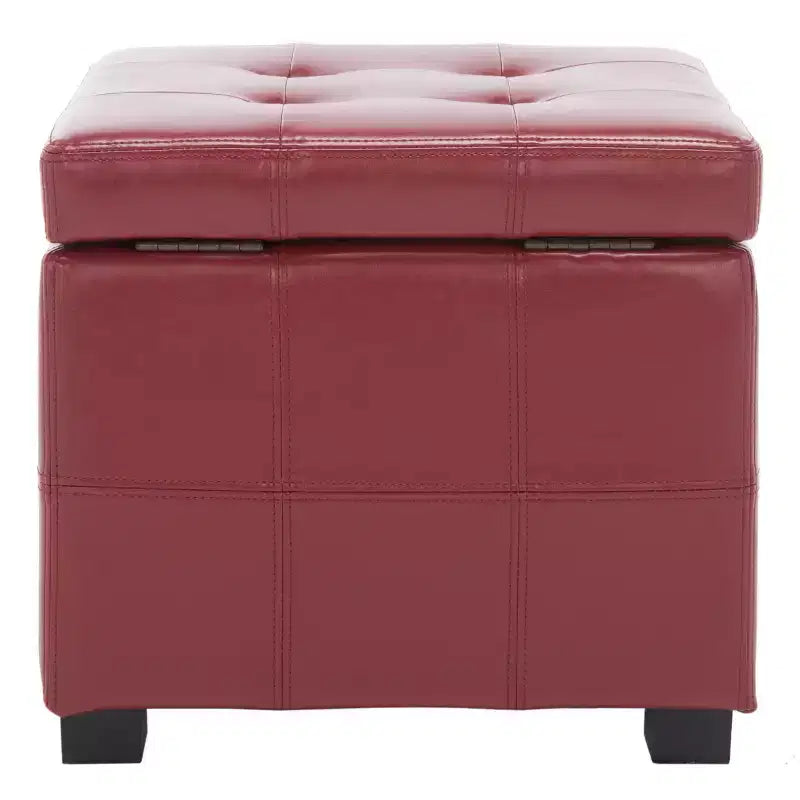Pouf Contenitore Trapuntato Maiden Square - HUD8231 - Safavieh Couture