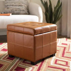 Pouf Contenitore Trapuntato Maiden Square - HUD8231 - Safavieh Couture