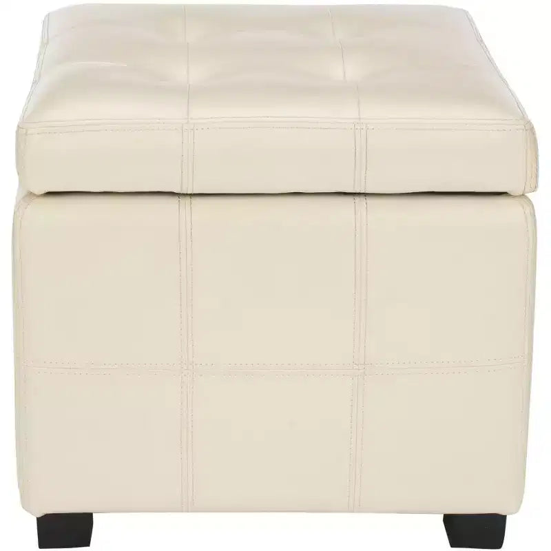 Pouf Contenitore Trapuntato Maiden Square - HUD8231 - Safavieh Couture