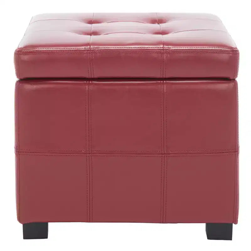 Pouf Contenitore Trapuntato Maiden Square - HUD8231 - Safavieh Couture