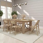 Merrick Lane Set di 2 sedie pieghevoli in rattan con canna d'India
