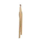 Merrick Lane Set di 2 sedie pieghevoli in rattan con canna d'India