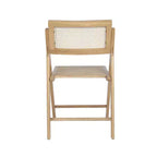 Merrick Lane Set di 2 sedie pieghevoli in rattan con canna d'India
