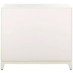 Cassettiera 2 Ante 1 Cassetto Nigel - CHS6600 - Bianco/Ottone - Safavieh
