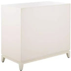 Cassettiera 2 Ante 1 Cassetto Nigel - CHS6600 - Bianco/Ottone - Safavieh