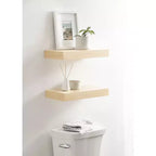 Set di mensole in legno Havlock di Kate and Laurel