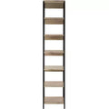 Lisa Etagere - FOX4275 - Oak/Black - Safavieh Couture
