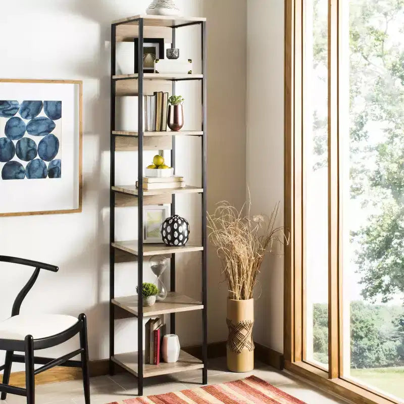Libreria Lisa - FOX4275 - Rovere/Nero - Safavieh Couture