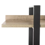 Melissa Etagere - FOX4282 - Marrone Chiaro/Nero - Safavieh Couture