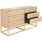 Cassettiera Moderna a 6 Cassetti Estelle - SFV2105 - Safavieh Couture