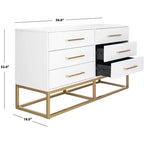 Cassettiera Moderna a 6 Cassetti Estelle - SFV2105 - Safavieh Couture