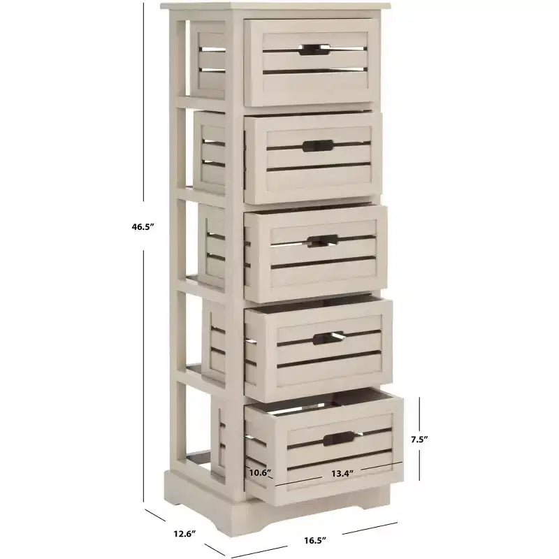 Samara cassettiera a 5 cassetti - AMH5714 - Safavieh Couture