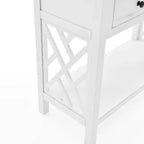 Consolle in legno a 4 cassetti Middlebury da 32" - Alaterre Furniture