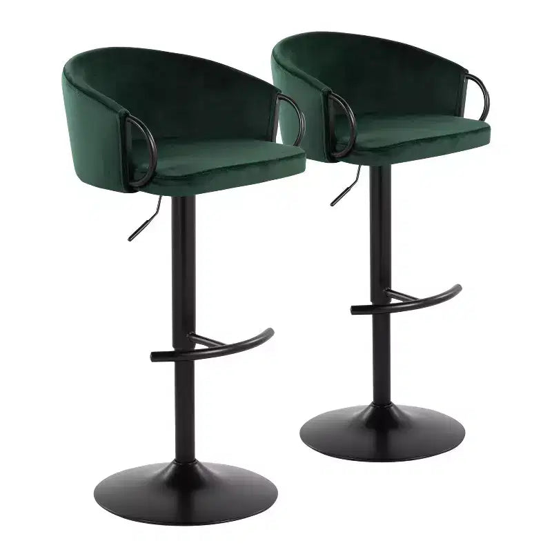 Set di 2 sgabelli da bar regolabili Claire - LumiSource