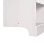 Ameriwood Home Elba Comodino a 3 cassetti, rovere avorio