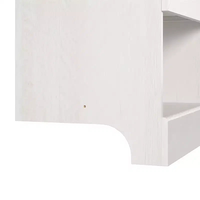 Ameriwood Home Elba Comodino a 3 cassetti, rovere avorio