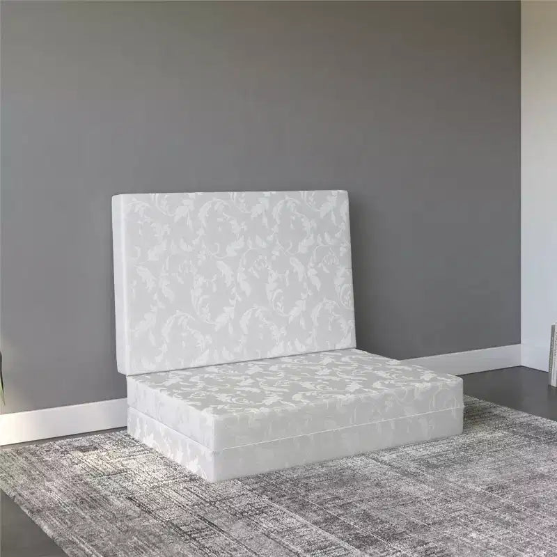 Signature Sleep Materasso Tri-Fold da 4 Pollici / Materasso Pieghevole, Singolo