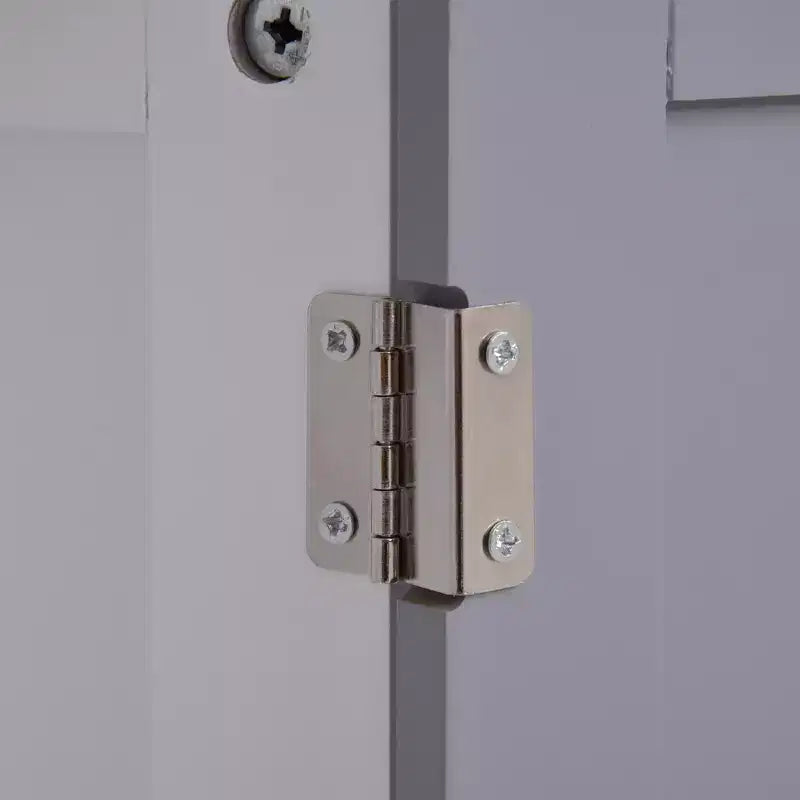 kleankin Mobile Base per Lavabo, Armadietto da Bagno Sottolavello con Apertura a U e Ripiano Interno Regolabile