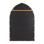 Specchio ad arco con cornice Kate and Laurel Larisa, 24x36, Oro