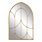 Specchio ad arco con cornice Kate and Laurel Larisa, 24x36, Oro