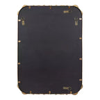 Specchio rettangolare in metallo Kate and Laurel Brazelton, 20x27, Oro