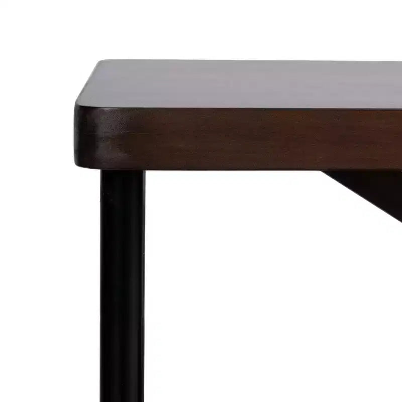 Bruno Mobile TV Industriale - MED5001 - Noce/Nero - Safavieh