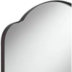 Specchio da parete Uttermost Harlan ad arco 22 x 36 in bronzo lucidato a olio