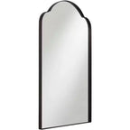 Specchio da parete Uttermost Harlan ad arco 22 x 36 in bronzo lucidato a olio
