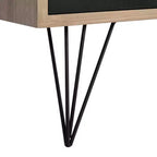 Credenza Jeralyn - FOX4232 - Rovere chiaro/Nero - Safavieh Couture