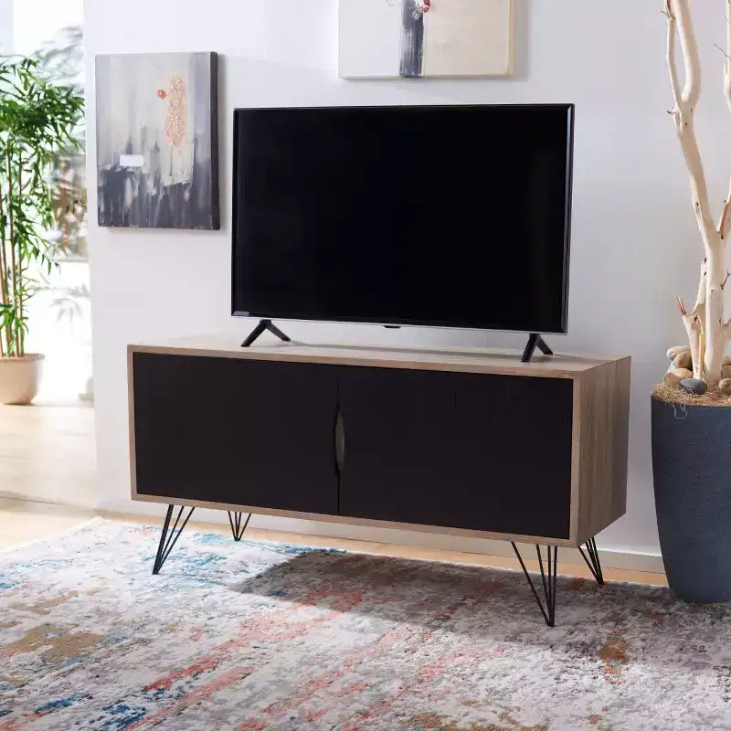 Credenza Jeralyn - FOX4232 - Rovere chiaro/Nero - Safavieh Couture