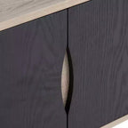 Credenza Jeralyn - FOX4232 - Rovere chiaro/Nero - Safavieh Couture