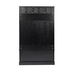 Flash Furniture Appendiabiti Fraser con panca contenitore a doppia anta, appendiabiti con 4 ganci doppi e 2 scomparti superiori