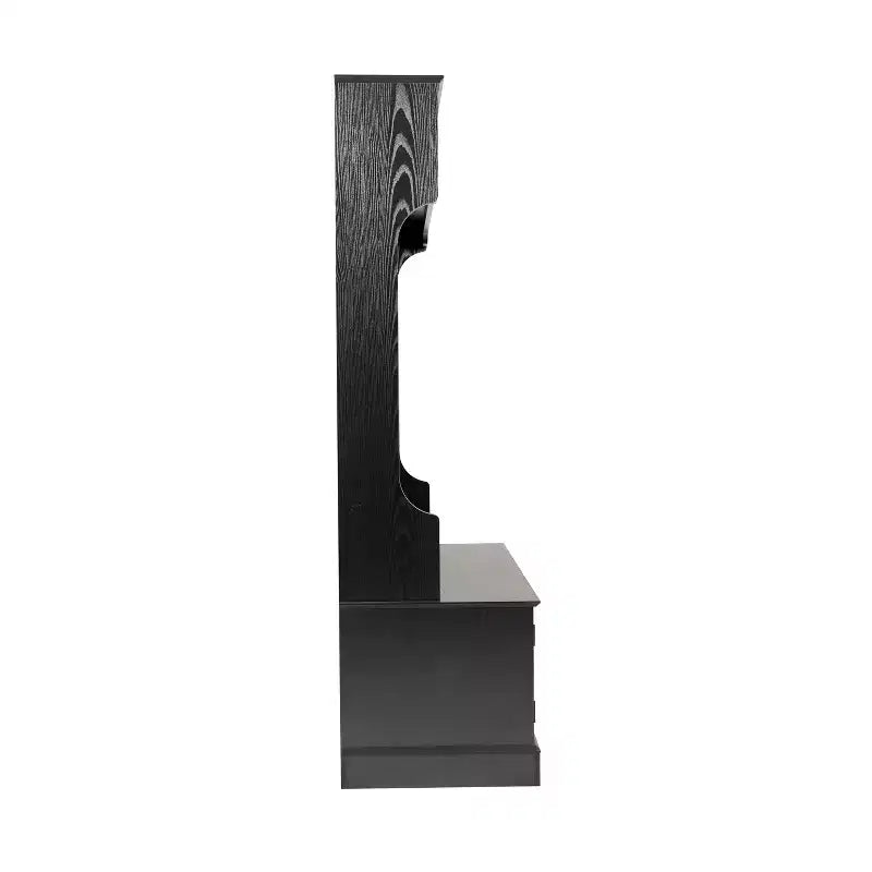 Flash Furniture Appendiabiti Fraser con panca contenitore a doppia anta, appendiabiti con 4 ganci doppi e 2 scomparti superiori