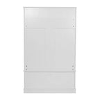 Flash Furniture Appendiabiti Fraser con panca contenitore a doppia anta, appendiabiti con 4 ganci doppi e 2 scomparti superiori