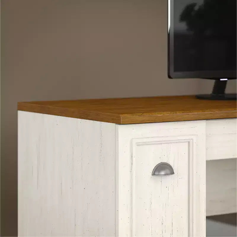 Libreria Fairview a 5 ripiani anticata da 68.94" - Bush Furniture