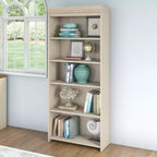 Libreria Fairview a 5 ripiani anticata da 68.94" - Bush Furniture