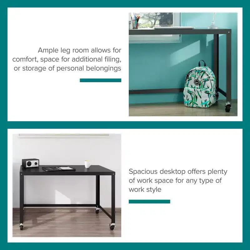Scrivania mobile in acciaio Space Solutions