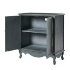 Mobile d'appoggio in stile rustico Hippe 34Tall-2 con gambe regolabili, set da 2 | Hulala Home