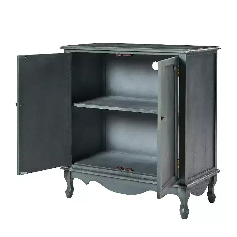 Mobile d'appoggio in stile rustico Hippe 34Tall-2 con gambe regolabili, set da 2 | Hulala Home