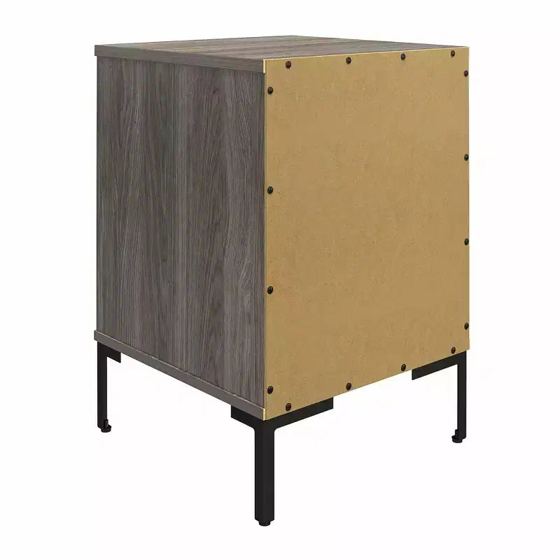 RealRooms Comodino Rolland, Rovere Anticato
