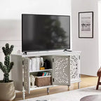 Emathides 63Wide Mobile con piedini in legno massello e illuminazione |KARAT HOME