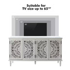 Emathides 63Wide Mobile con piedini in legno massello e illuminazione |KARAT HOME