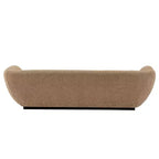 96.46 Ulka Divano contemporaneo imbottito in bouclé con cuscini - Manhattan Comfort