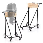 Costway Carrello Motore Fuoribordo Pesante con 4 Ruote Lisce