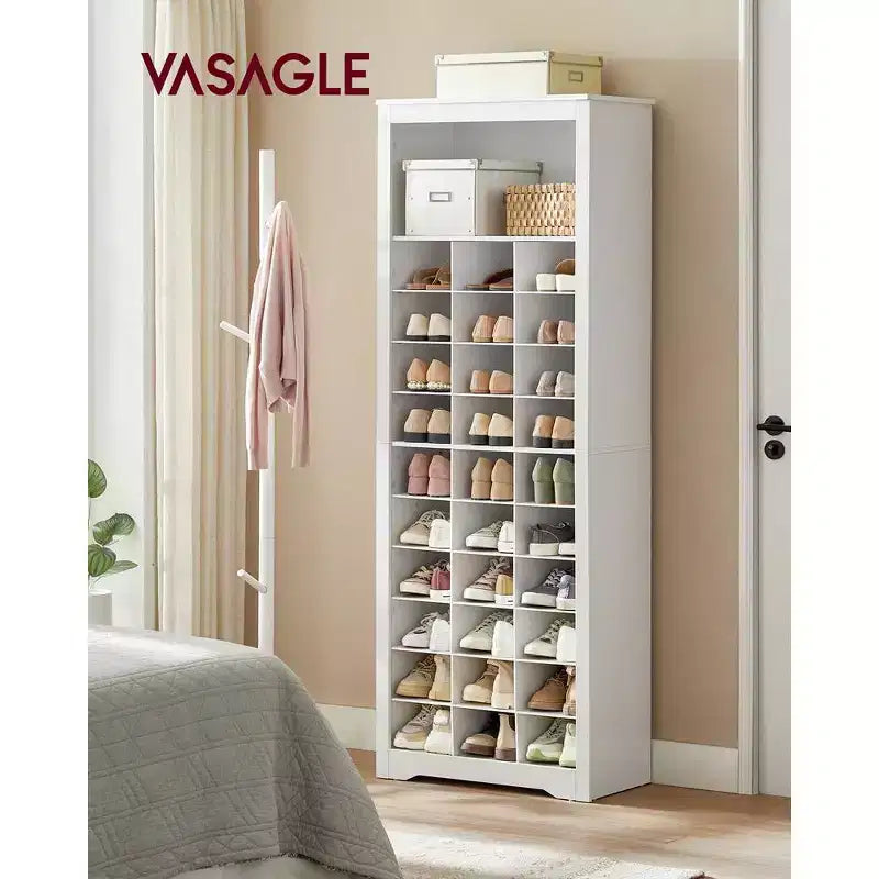 Scarpiera a 10 livelli, capacità 30 paia, portascarpe per ingresso e camera da letto