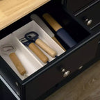 HOMCOM Credenza Moderna con Cassetti, Mobile Buffet con Ante e Ripiani Regolabili, per Sala da Pranzo, Cucina