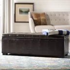 Poggiapiedi contenitore grande Manhattan - HUD4200 - Safavieh Couture